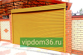 Продажа и установка въездных рулонных ворот в Воронеже